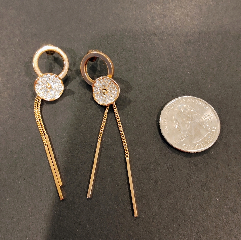 4 pairs of vintage earrings